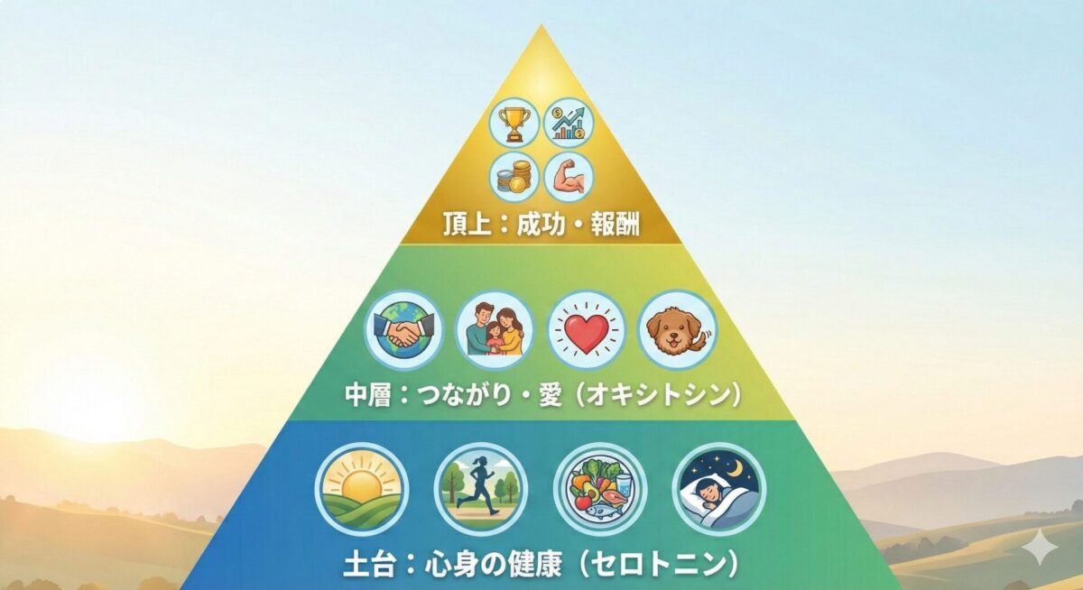 幸せの定義は人それぞれ？いいえ、脳科学で見れば「仕組み」は共通です。