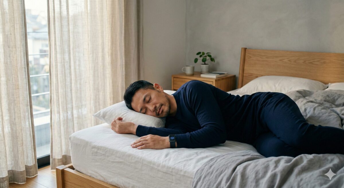 BAKUNEの効果をFitbitで検証！無印パジャマと睡眠スコアを比較した結果